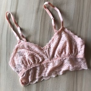 Pink bralette from Aerie American Eagle
